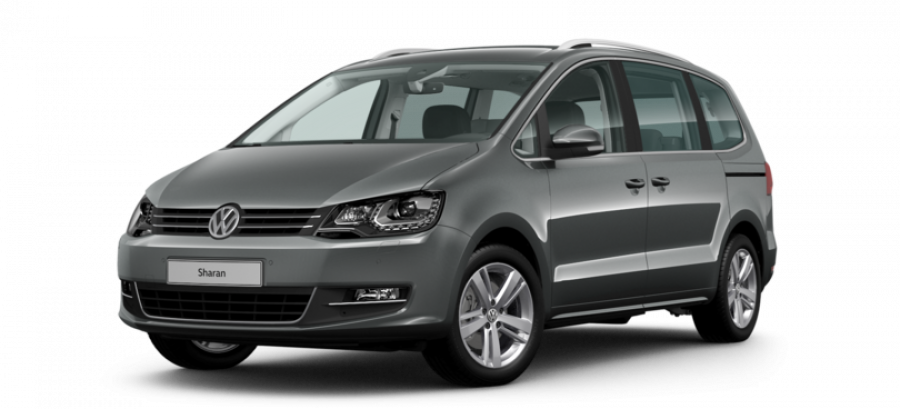 Volkswagen Sharan, 2.0 TDI 4MOT 7DSG SCR, barva šedá