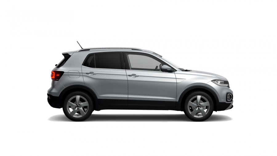 Volkswagen T-Cross, T-Cross Style 1,0 TSI 81 kW 6G, barva stříbrná