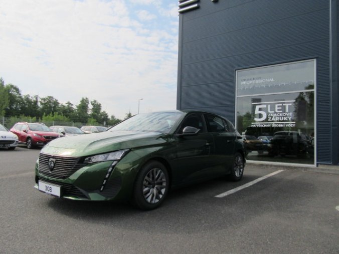 Peugeot 308, ACTIVE PACK 1.2 PureTech 110k, barva zelená