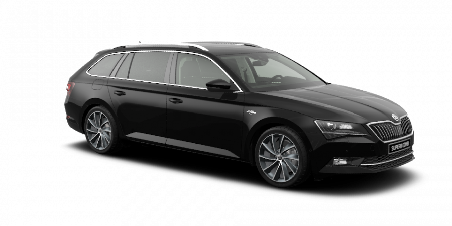 Škoda Superb, 2,0 TDI 140 kW 7-stup. automat. 4x4, barva černá