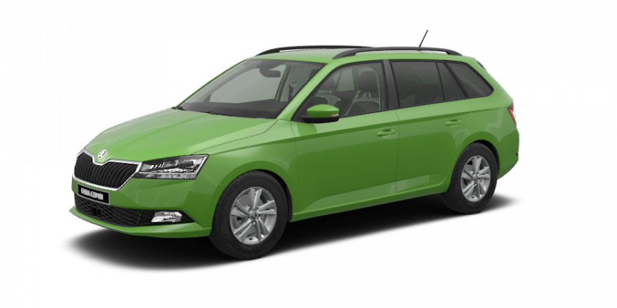 Škoda Fabia, 1,0 TSI 81 kW 6-stup. mech., barva zelená