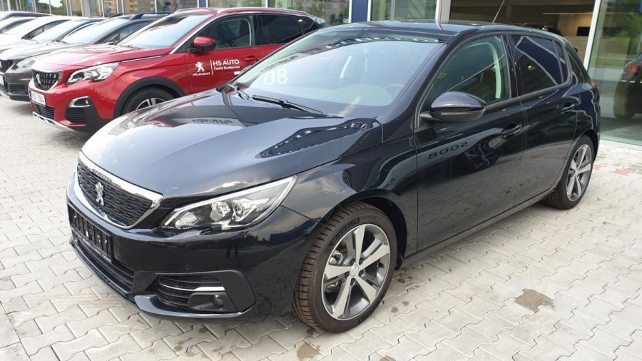 Peugeot 308, 1.2 110k 6 MAN, Active, paket, barva černá