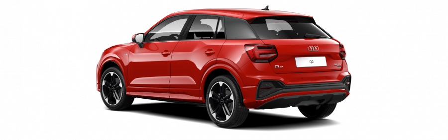 Audi Q2, Q2 S line 35 TDI 110kW quattro, barva červená