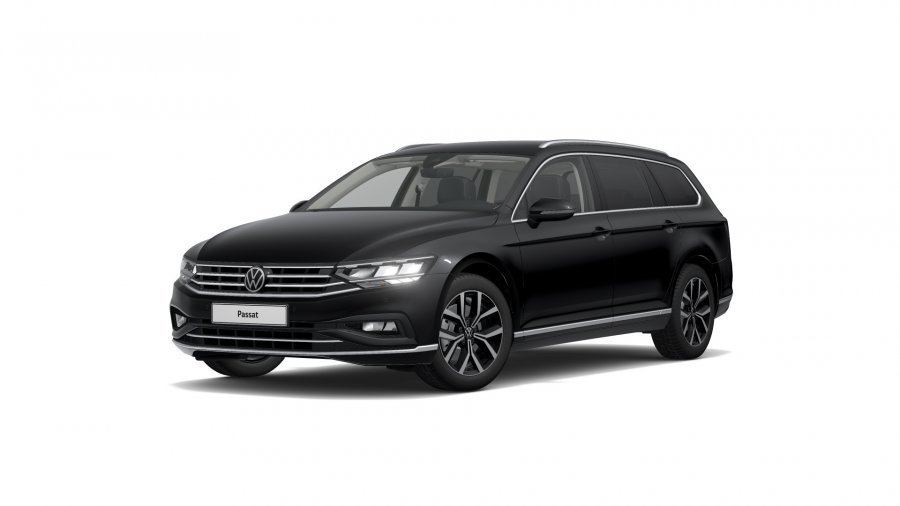 Volkswagen Passat Variant, Passat Variant Elegance 2,0 TDI 4MOT DSG, barva černá