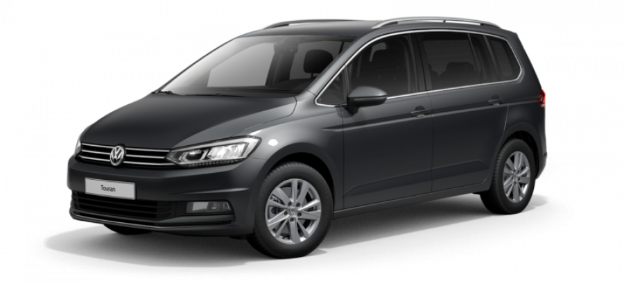 Volkswagen Touran, HL 2,0 TDI 7DSG, barva šedá