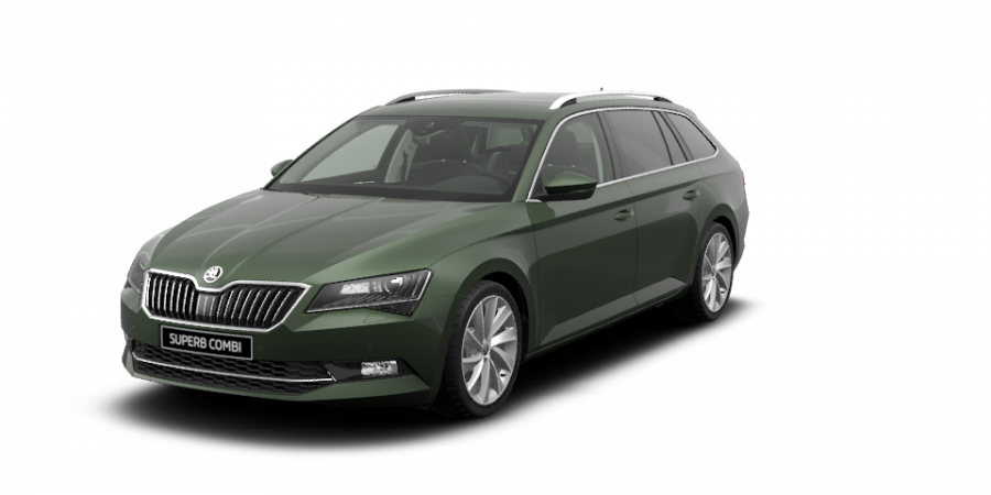 Škoda Superb, 2,0 TDI 140 kW 7-stup. automat., barva zelená