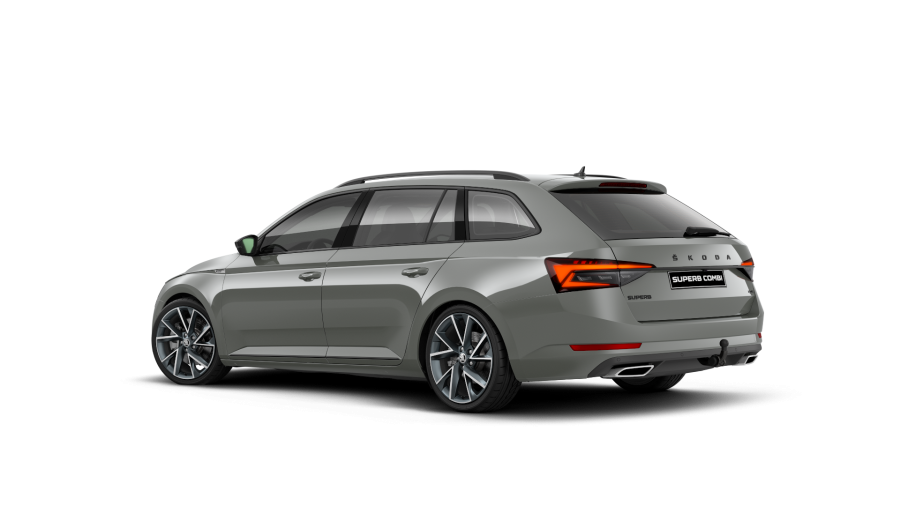 Škoda Superb, 2,0 TSI 206 kW 7-stup. automat. 4x4, barva šedá