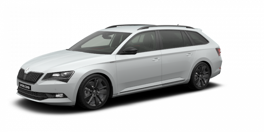 Škoda Superb, 2,0 TDI 140 kW 7-stup. automat. 4x4, barva bílá