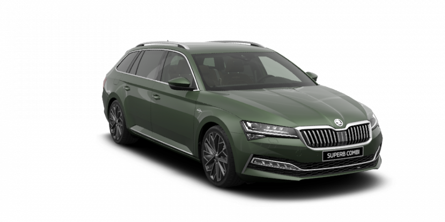 Škoda Superb, 2,0 TDI 147 kW 7-stup. automat. 4x4, barva zelená