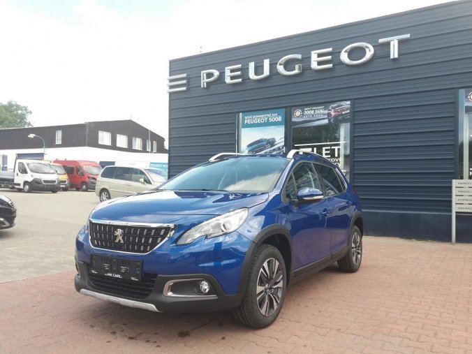 Peugeot 2008, ALLURE 1.2 PureTech 130k MAN6, barva modrá