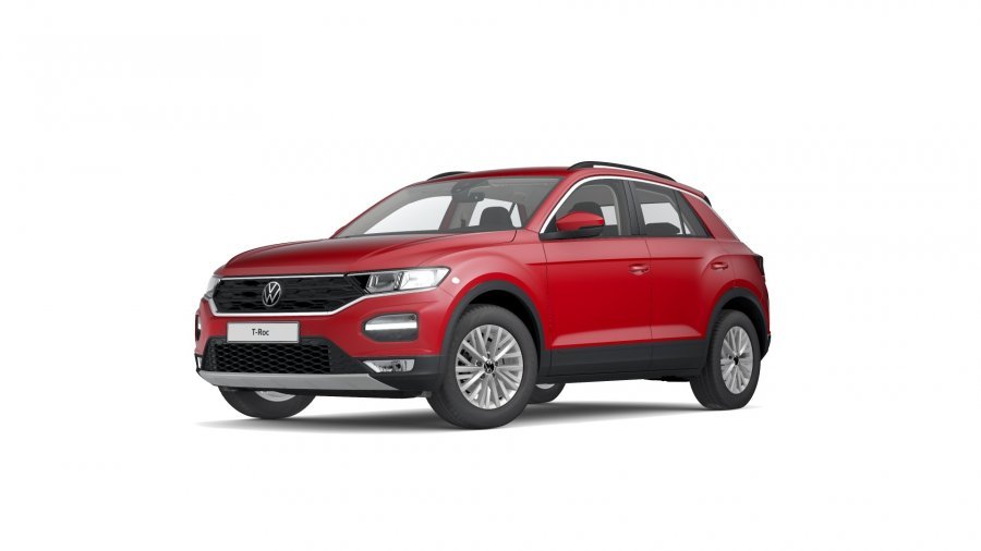 Volkswagen T-Roc, T-Roc Design 1,0 TSI 6G, barva červená