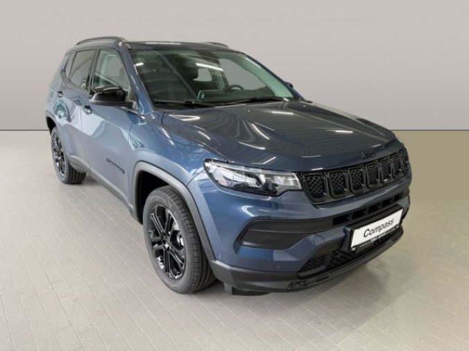 Jeep Compass, Night Eagle 1.5 e-Hybrid 130k, barva modrá