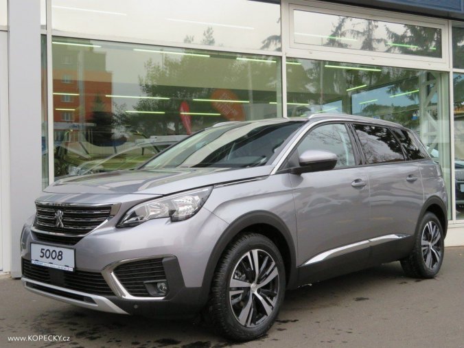 Peugeot 5008, ACTIVE 1.2 PureTech 130 S&S MA, barva stříbrná