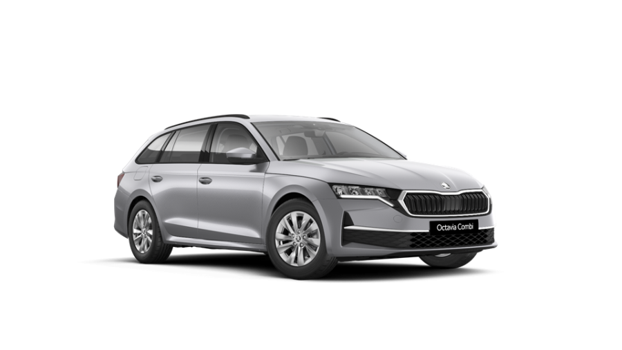 Škoda Octavia, 1,5 TSI m-HEV 110 kW 7-stup. automat., barva stříbrná