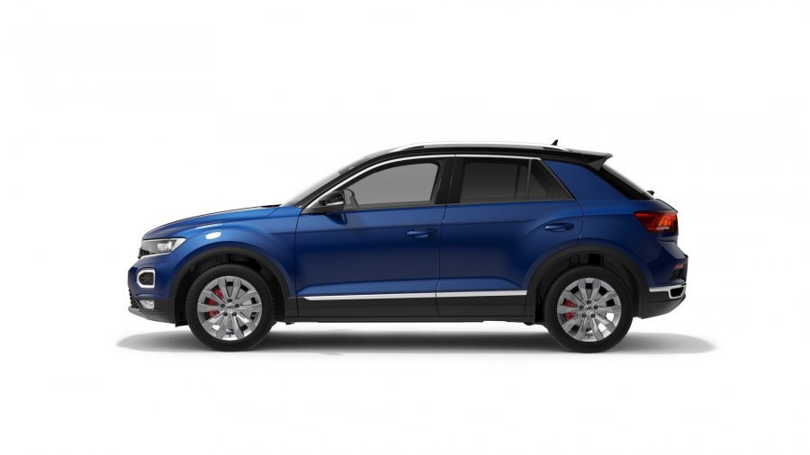 Volkswagen T-Roc, T-Roc Sport 1,5 TSI ACT 6G, barva modrá