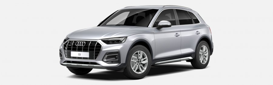 Audi Q5, Q5 Advanced 40 TDI 150kW quattro, barva stříbrná