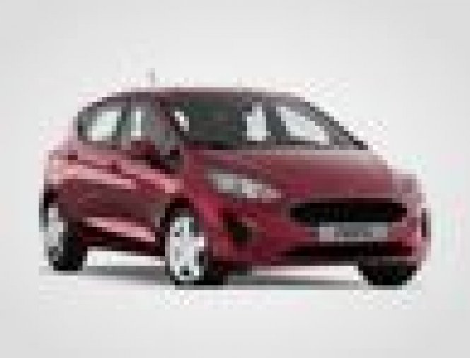 Ford Fiesta, 1,0 EcoBoost, barva červená