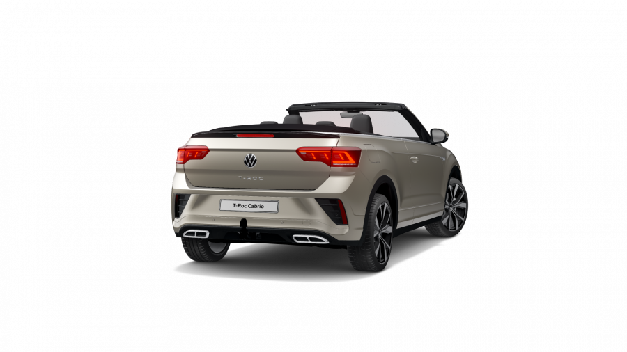 Volkswagen T-Roc, T-Roc Cabriolet R-Line 1,5TSI 110kW 7DSG, barva stříbrná