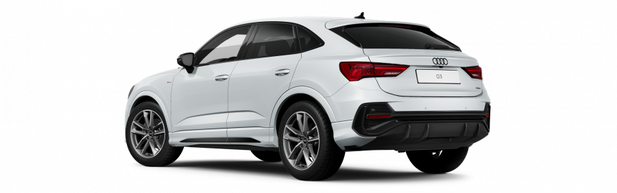 Audi Q3 Sportback, Q3 SB S line 35 TDI 110 kW quattro, barva bílá