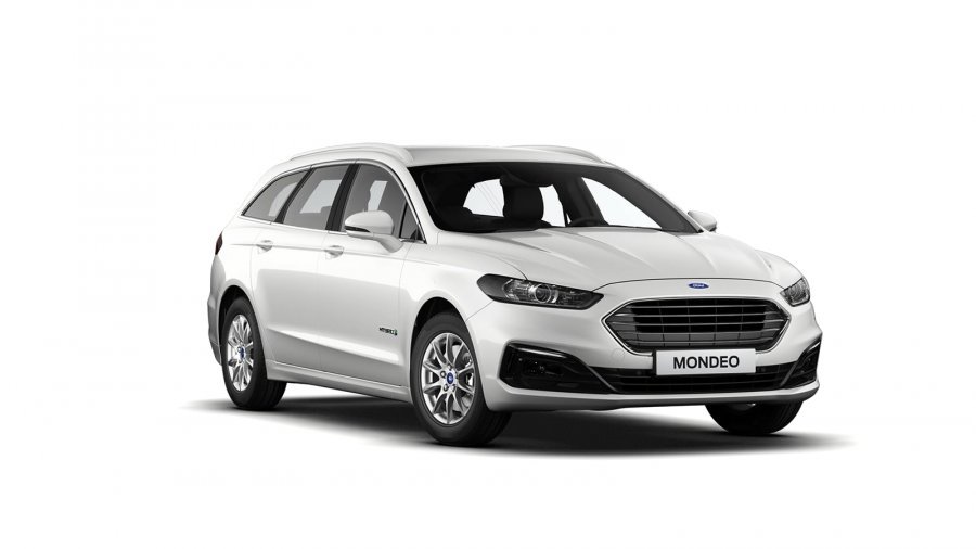 Ford Mondeo, Titanium Hybrid, Kombi, 2.0 Hybrid 138 kW/187 k, eCVT automatická, barva bílá