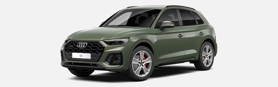 Audi Q5, Q5 S line 40 TDI 150kW quattro, barva zelená