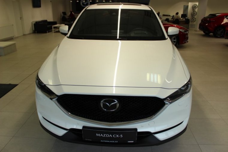 Mazda CX-5, 2,5G 194k AT AWD, barva bílá