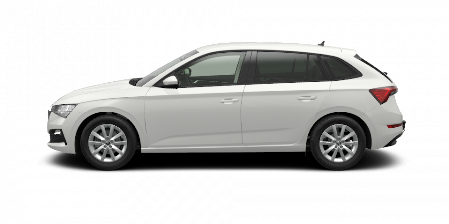 Škoda Scala, 1,5 TSI 110 kW 6-stup. mech., barva bílá