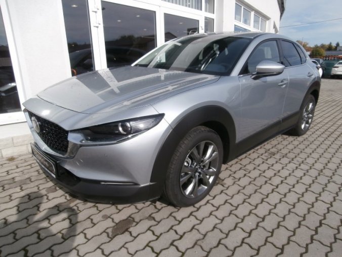 Mazda CX-30, 2,0i X180 PS, barva stříbrná