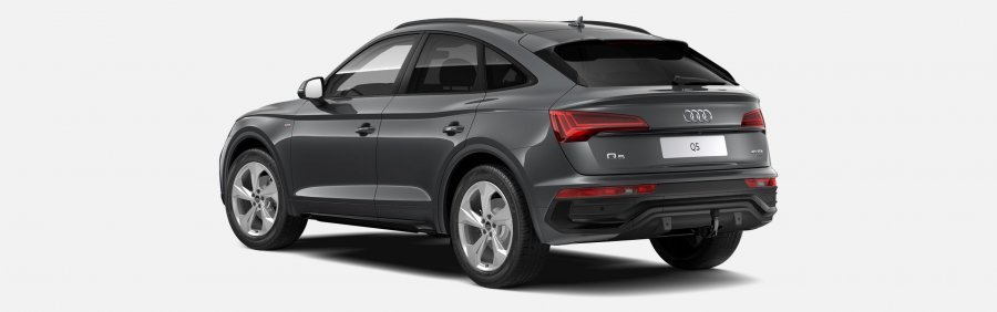 Audi Q5 Sportsback, Q5 SB S line 40 TDI 150kW quattro, barva šedá