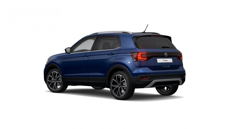 Volkswagen T-Cross, T-Cross Style 1,0 TSI 81 kW 7DSG, barva modrá