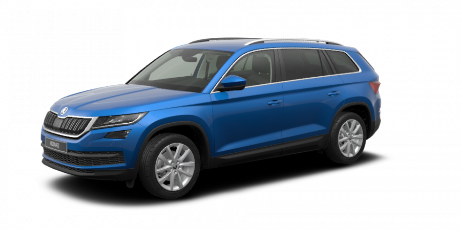 Škoda Kodiaq, 2,0 TDI 140 kW 7-stup. automat. 4x4, barva modrá