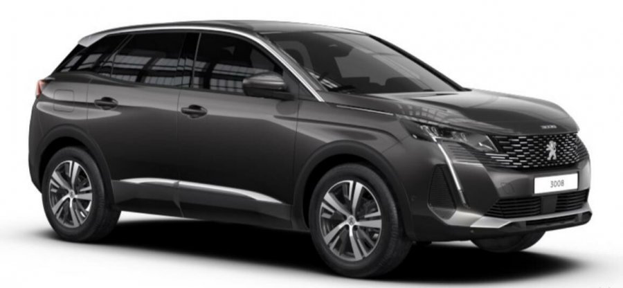 Peugeot 3008, ALLURE 1.2 PureTech 130k MAN6, barva šedá