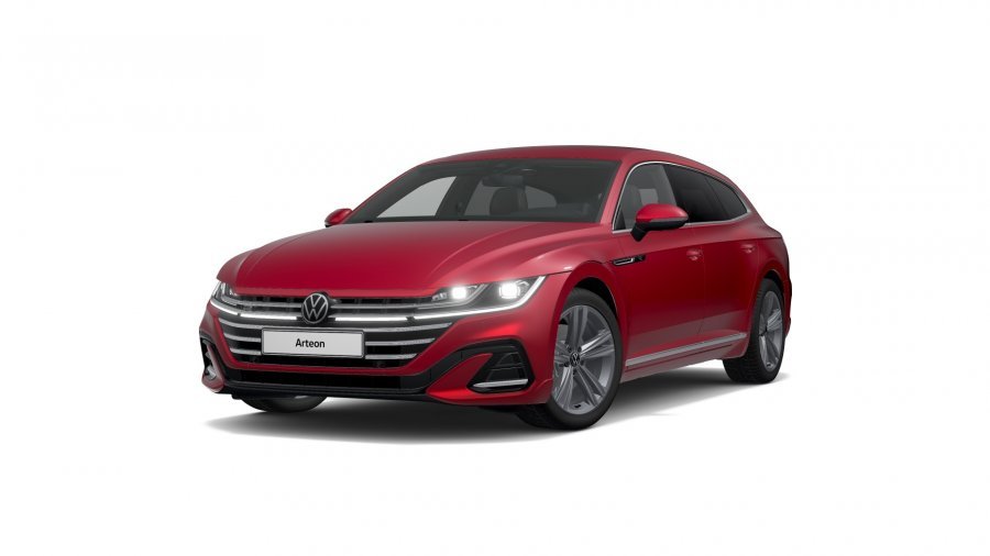 Volkswagen Arteon Shooting Brake, Arteon SB R-Line 2,0 TDI 7DSG, barva červená