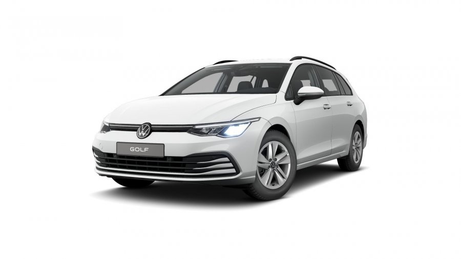 Volkswagen Golf Variant, Golf Variant Life 1,5 TSI 6G, barva bílá