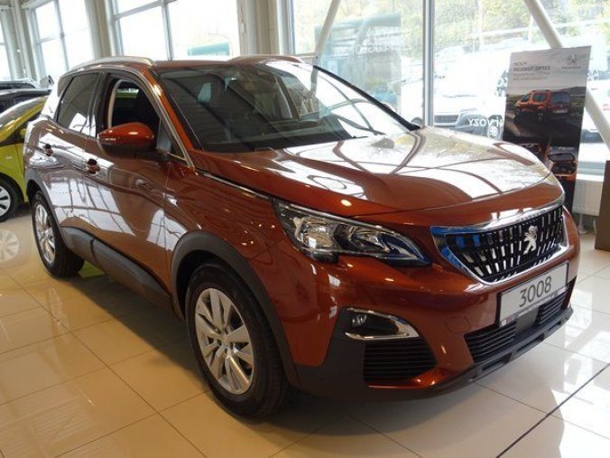 Peugeot 3008, ACTIVE 1.2 PureTech 130k S&S MAN6, barva oranžová