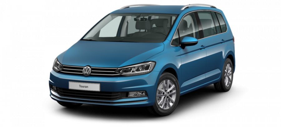 Volkswagen Touran, ME 1,5 TSI EVO BMT OPF 6G, barva modrá