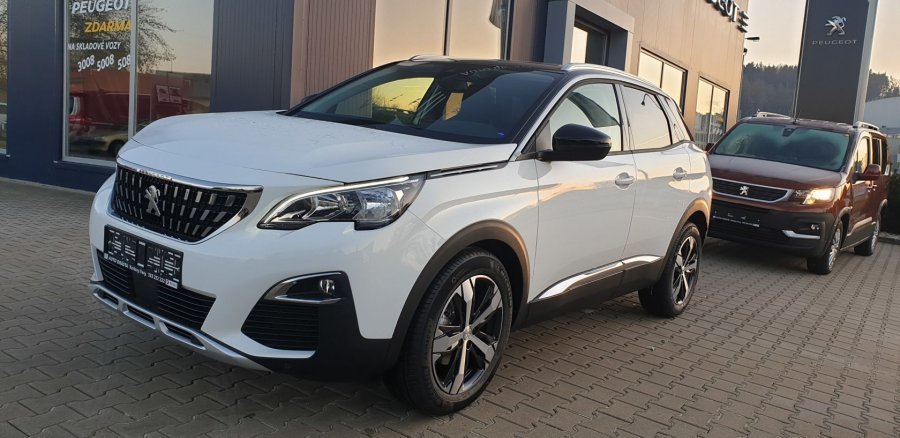 Peugeot 3008, ALLURE 1.2 PureTech 130k S&S MAN6, barva bílá