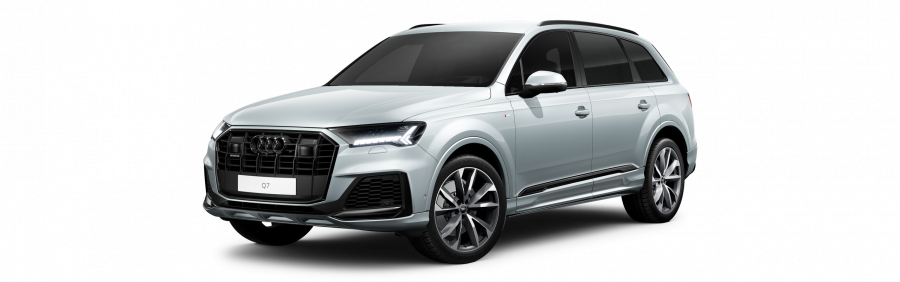 Audi Q7, Q7 S line 55 TFSI quattro, barva stříbrná