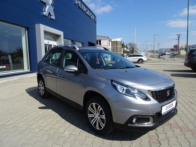 Peugeot 2008, ACTIVE 1.2 PureT 82 S&S MAN5, barva šedá