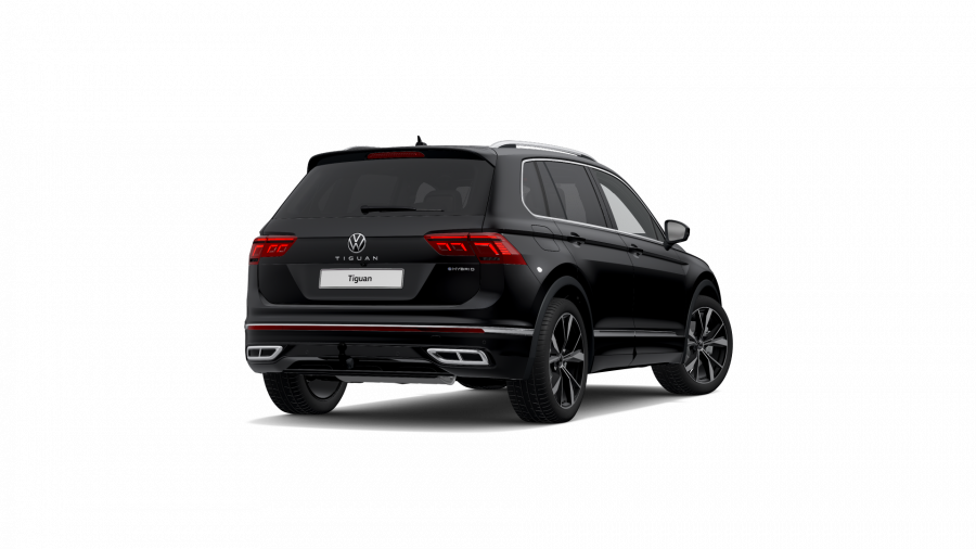 Volkswagen Tiguan, Tiguan R-Line 1,4 TSI eHybrid 180 kW, barva černá