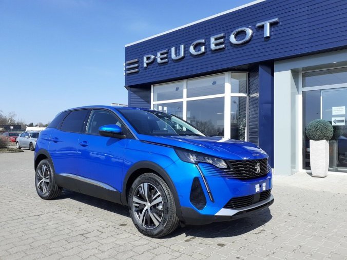 Peugeot 3008, Allure 1,2 130k EAT8, barva modrá