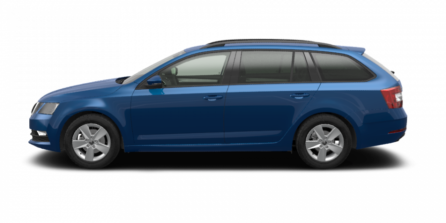 Škoda Octavia, 1,5 TSI 110 kW 6-stup. mech., barva modrá