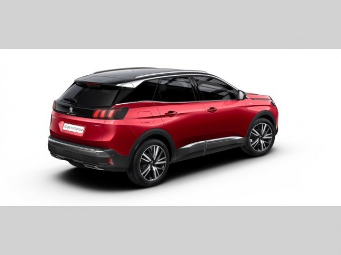 Peugeot 3008, GT PACK Hybrid4 300k e-EAT8, barva červená