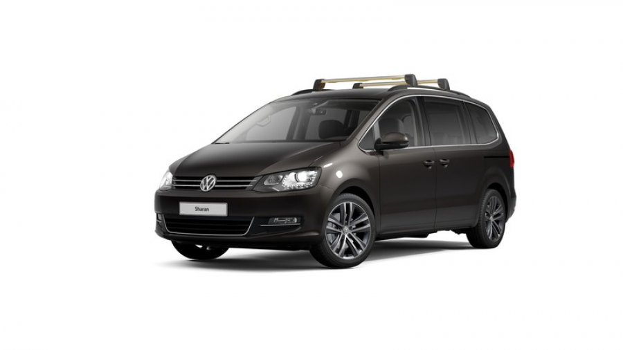 Volkswagen Sharan, 2.0 TDI 4MOT 7DSG, barva hnědá