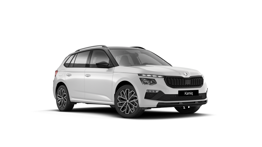 Škoda Kamiq, 1,0 TSI 85 KW 6-stup. mech., barva bílá