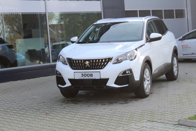 Peugeot 3008, ACTIVE 1.5 96KW, barva bílá