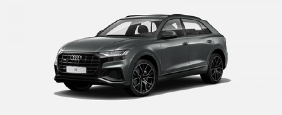 Audi Q8, 50 TDI 210 kW quattro, barva šedá