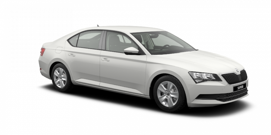 Škoda Superb, 2,0 TDI 110 kW 6-stup. mech., barva bílá