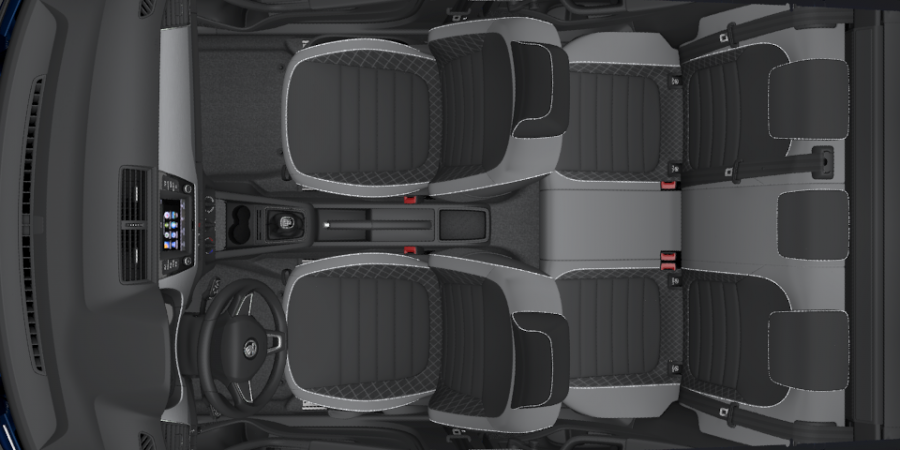 Škoda Fabia, 1,0 TSI 81 kW 6-stup. mech., barva modrá