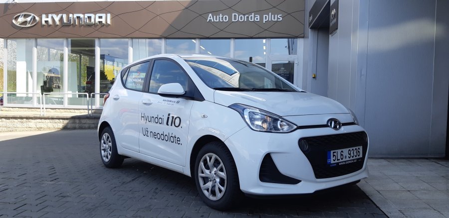 Hyundai i10, 1,0i 48 kW (95 NAT) 5 st. man, barva bílá